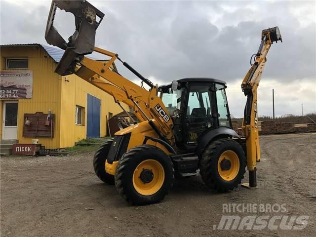 JCB 4 CX لوادر ذات جرافات عكسية