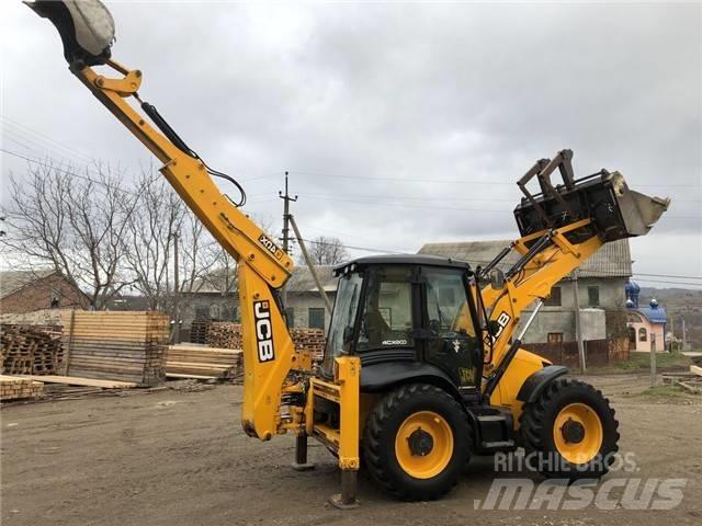 JCB 4 CX لوادر ذات جرافات عكسية