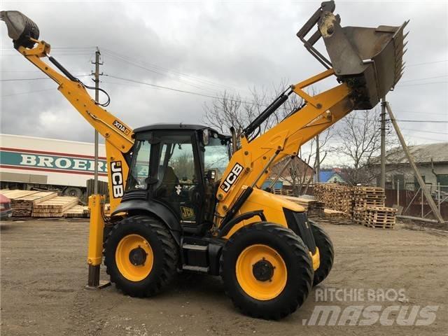 JCB 4 CX لوادر ذات جرافات عكسية