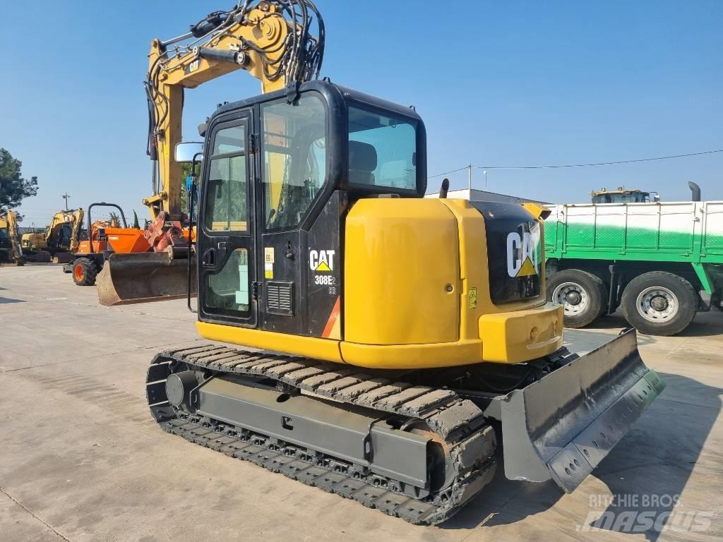 CAT 308 E 2 CR حفارات وسط 7 طن - 12 طن