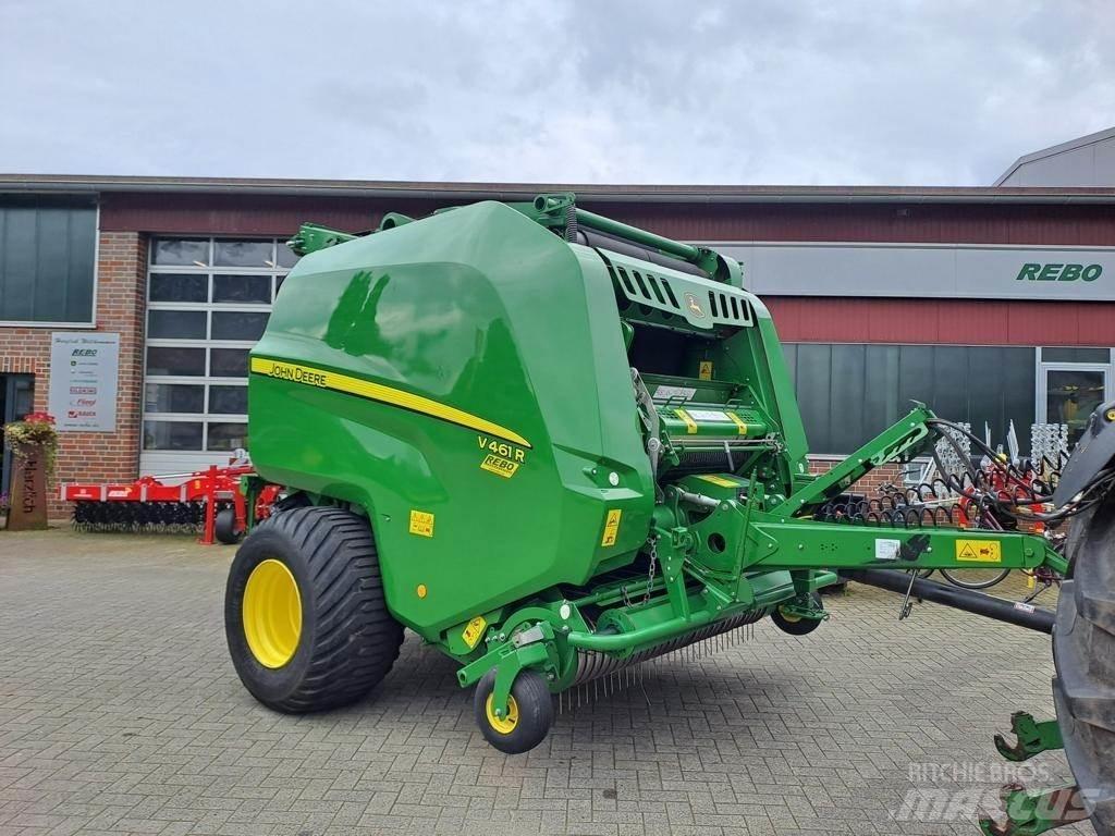 John Deere V461R محزمات مستديرة