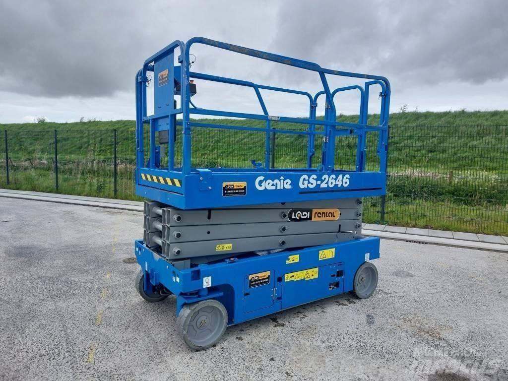 Genie GS 2646 رافعات مقصية الشكل