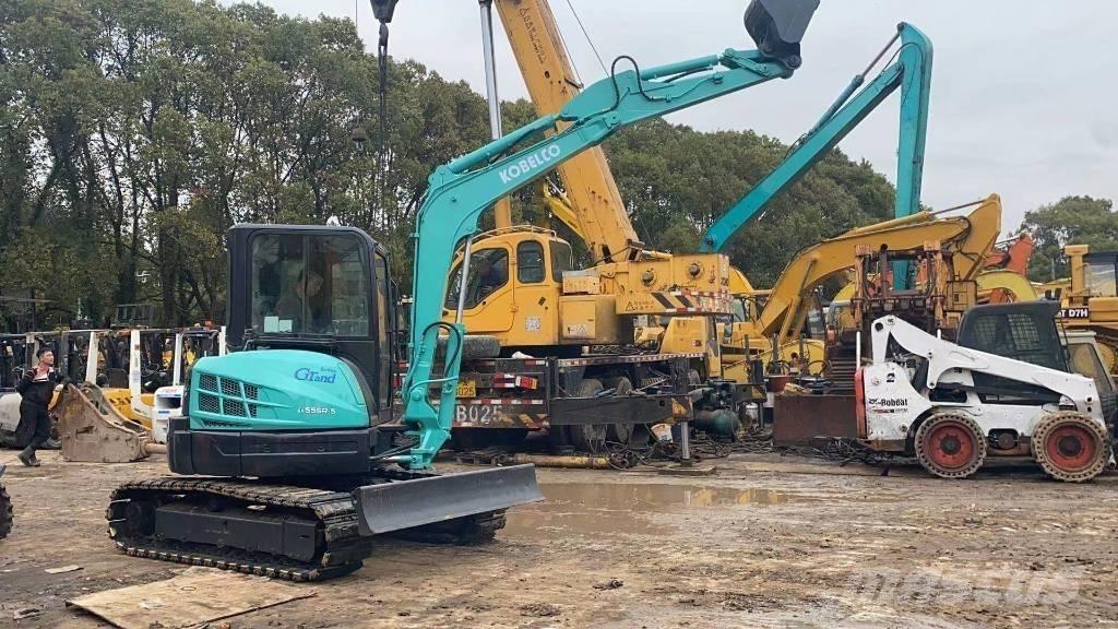 Kobelco SK 55 SR حفارات صغيرة أقل من 7 طن (حفارات صغيرة)