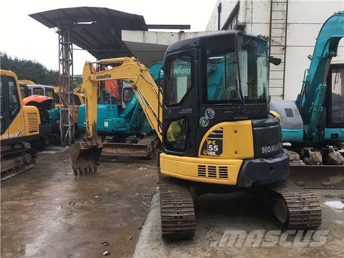 Komatsu PC 55 MR-2 حفارات صغيرة أقل من 7 طن (حفارات صغيرة)