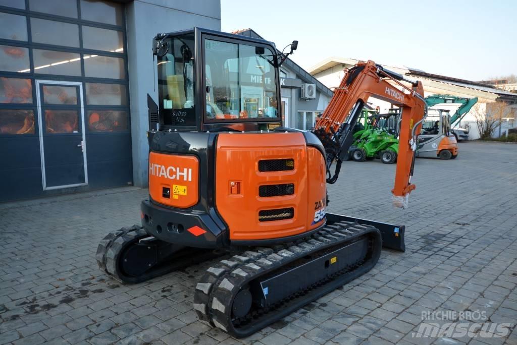 Hitachi ZX 55 U-6 حفارات صغيرة أقل من 7 طن (حفارات صغيرة)