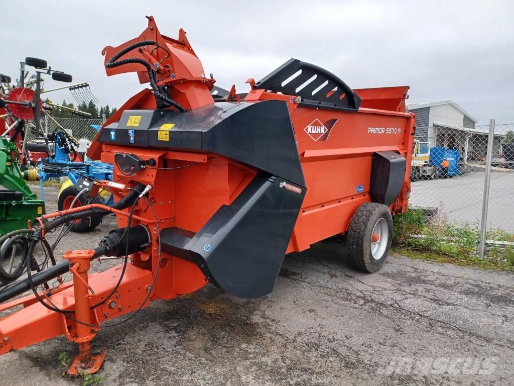 Kuhn Primor 5570 M آلات تمزيق الحزم وتقطيعها ونشرها