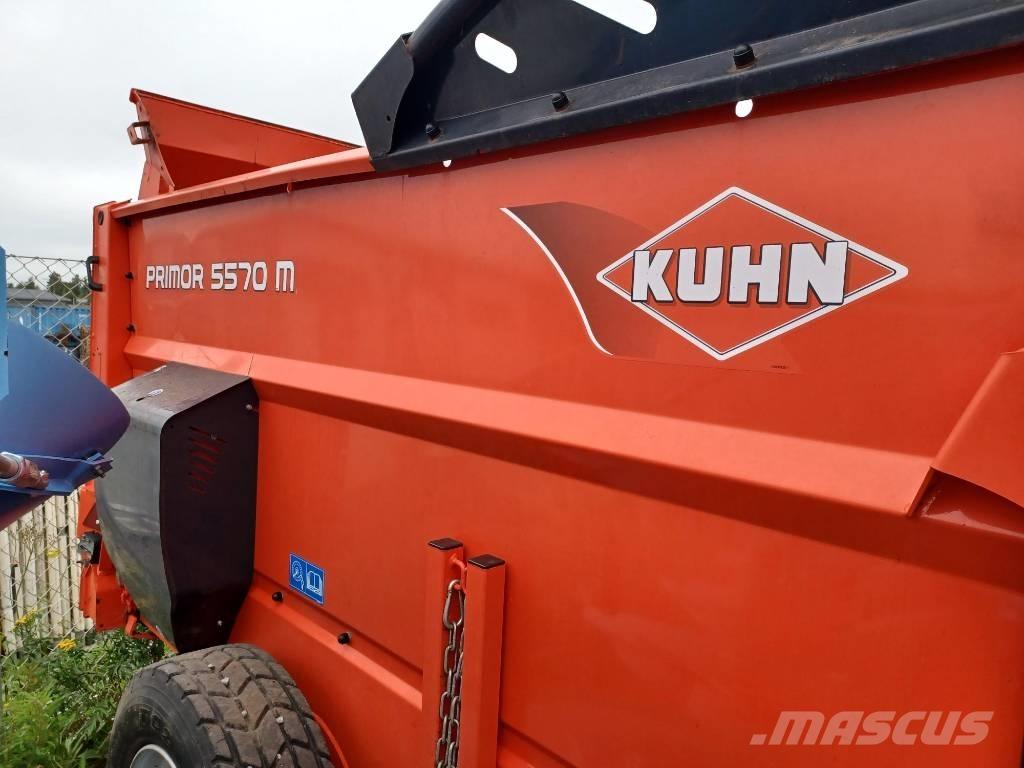 Kuhn Primor 5570 M آلات تمزيق الحزم وتقطيعها ونشرها