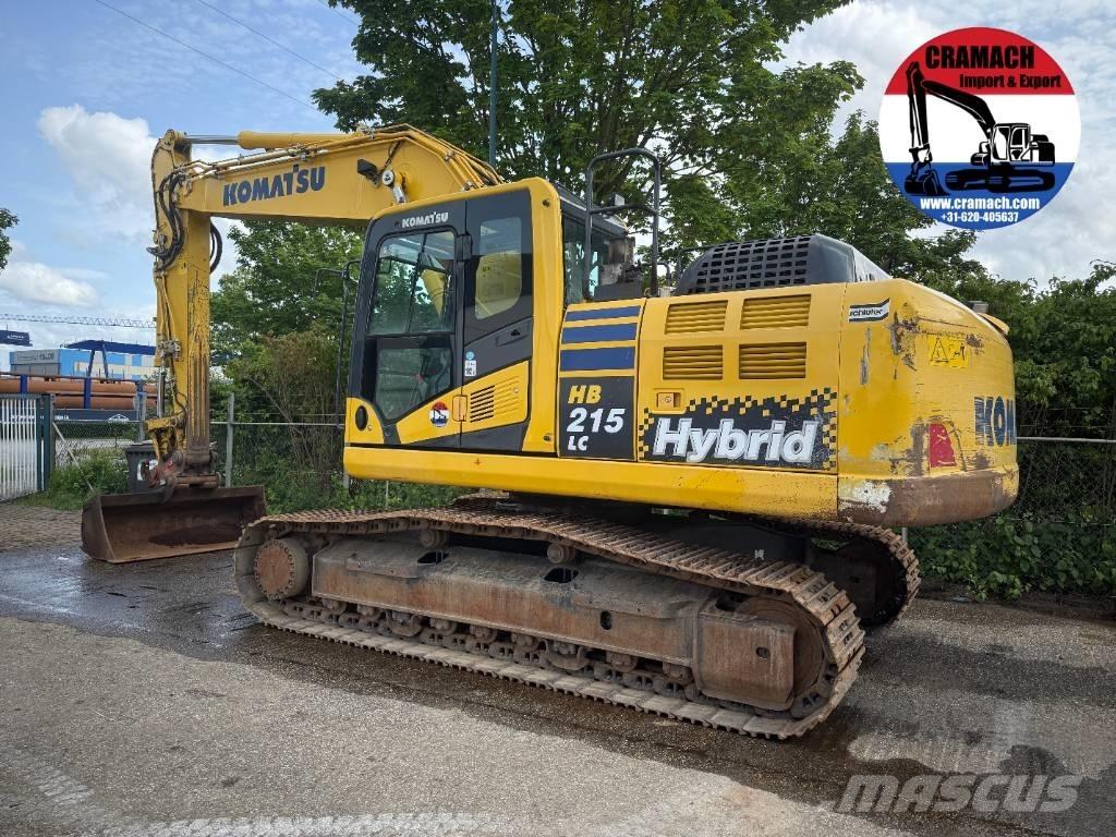 Komatsu HB 215 LC-2 حفارات زحافة