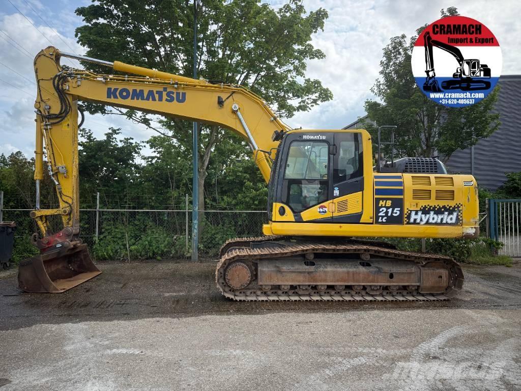Komatsu HB 215 LC-2 حفارات زحافة