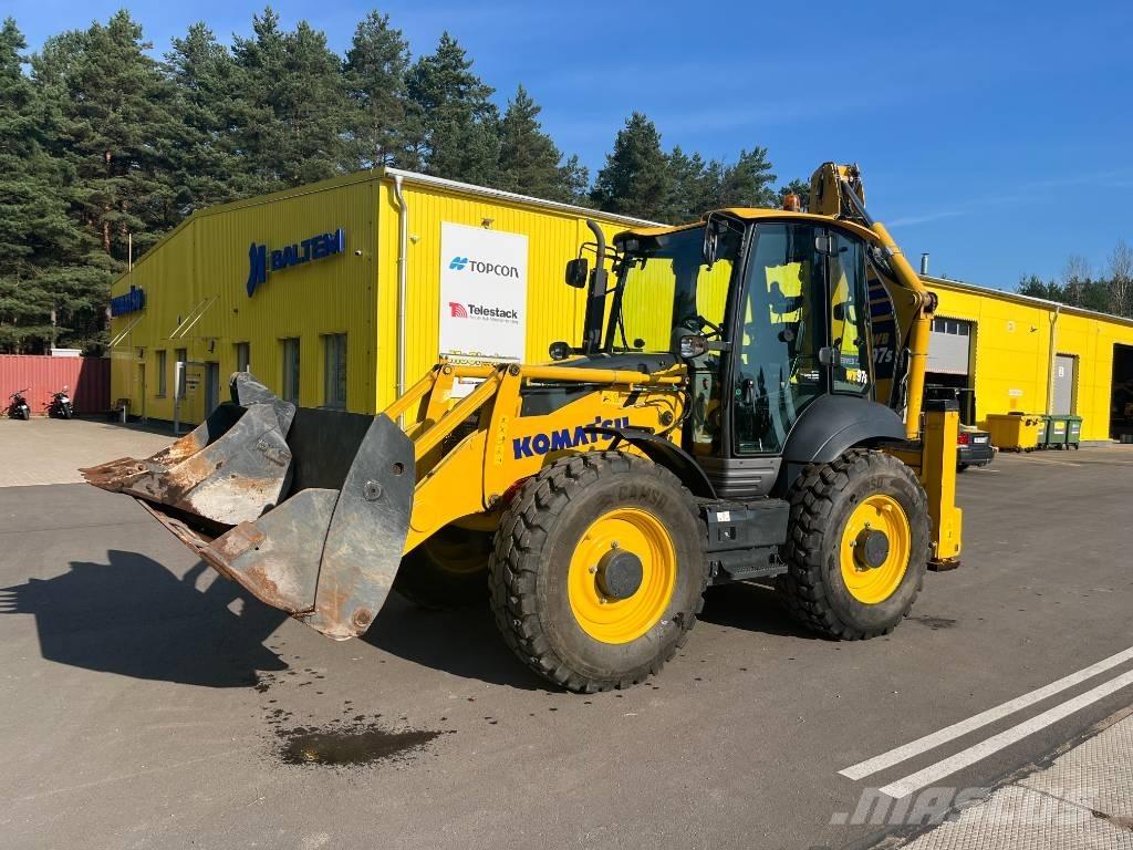 Komatsu WB 97 S-8 لوادر ذات جرافات عكسية