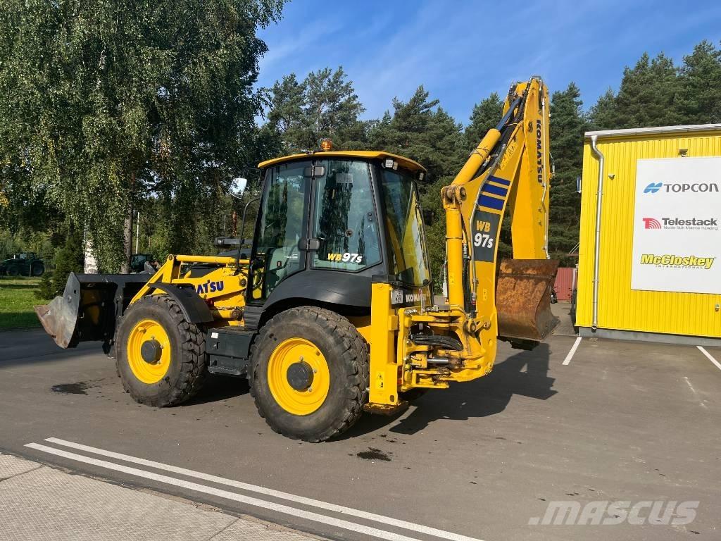 Komatsu WB 97 S-8 لوادر ذات جرافات عكسية