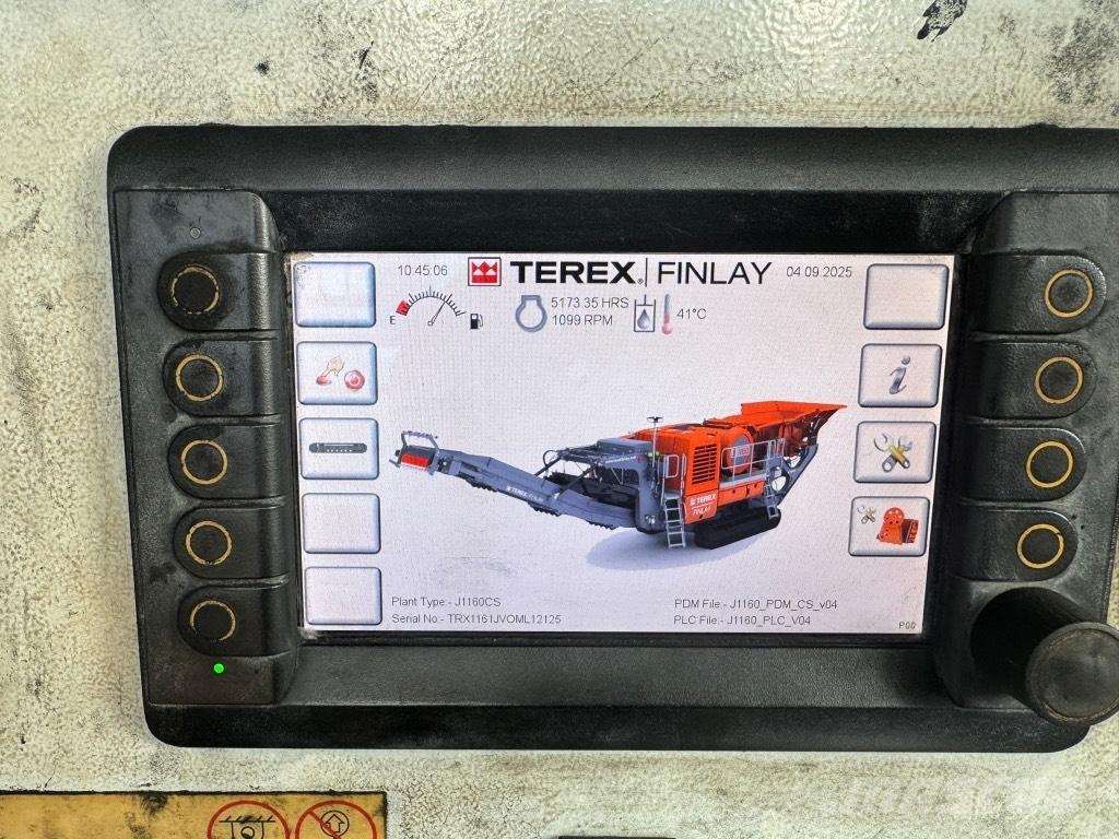 Terex Finlay J-1160 الكسارات المتنقلة