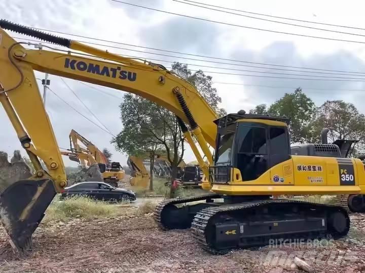 Komatsu PC350 حفارات زحافة