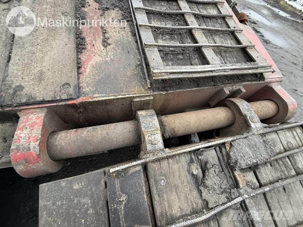 HRD HDA Maskinsläp لوادر منخفضة