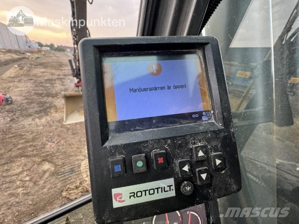 Volvo ECR 145 EL حفارات زحافة