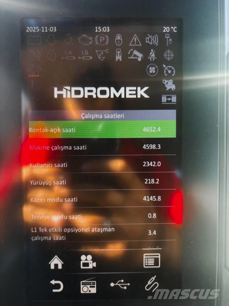 Hidromek HMK 230 NLC حفارات زحافة