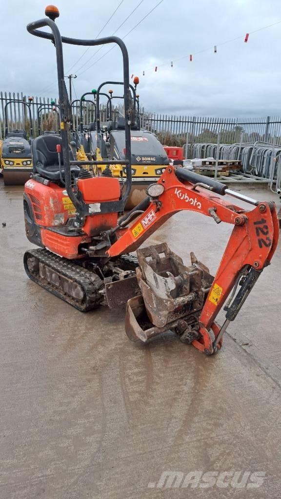 Kubota K 008-3 حفارات صغيرة أقل من 7 طن (حفارات صغيرة)