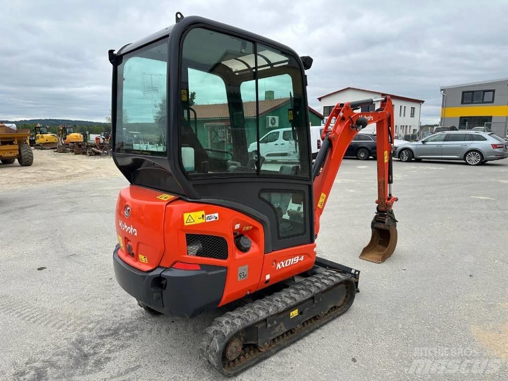 Kubota KX 019-4 حفارات صغيرة أقل من 7 طن (حفارات صغيرة)