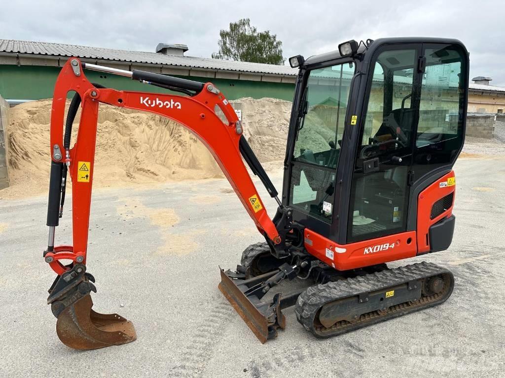 Kubota KX 019-4 حفارات صغيرة أقل من 7 طن (حفارات صغيرة)