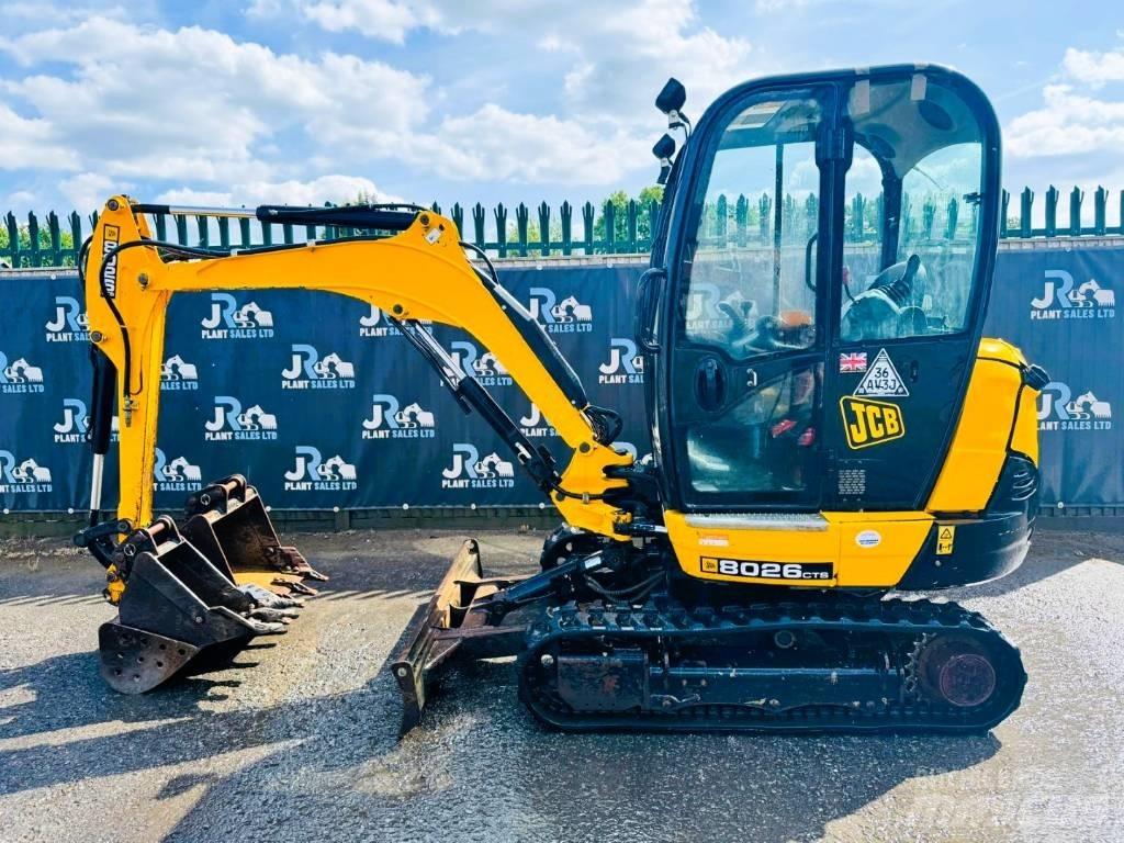 JCB 8026 CTS حفارات صغيرة أقل من 7 طن (حفارات صغيرة)