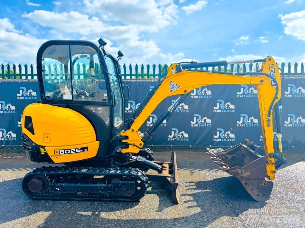 JCB 8026 CTS حفارات صغيرة أقل من 7 طن (حفارات صغيرة)