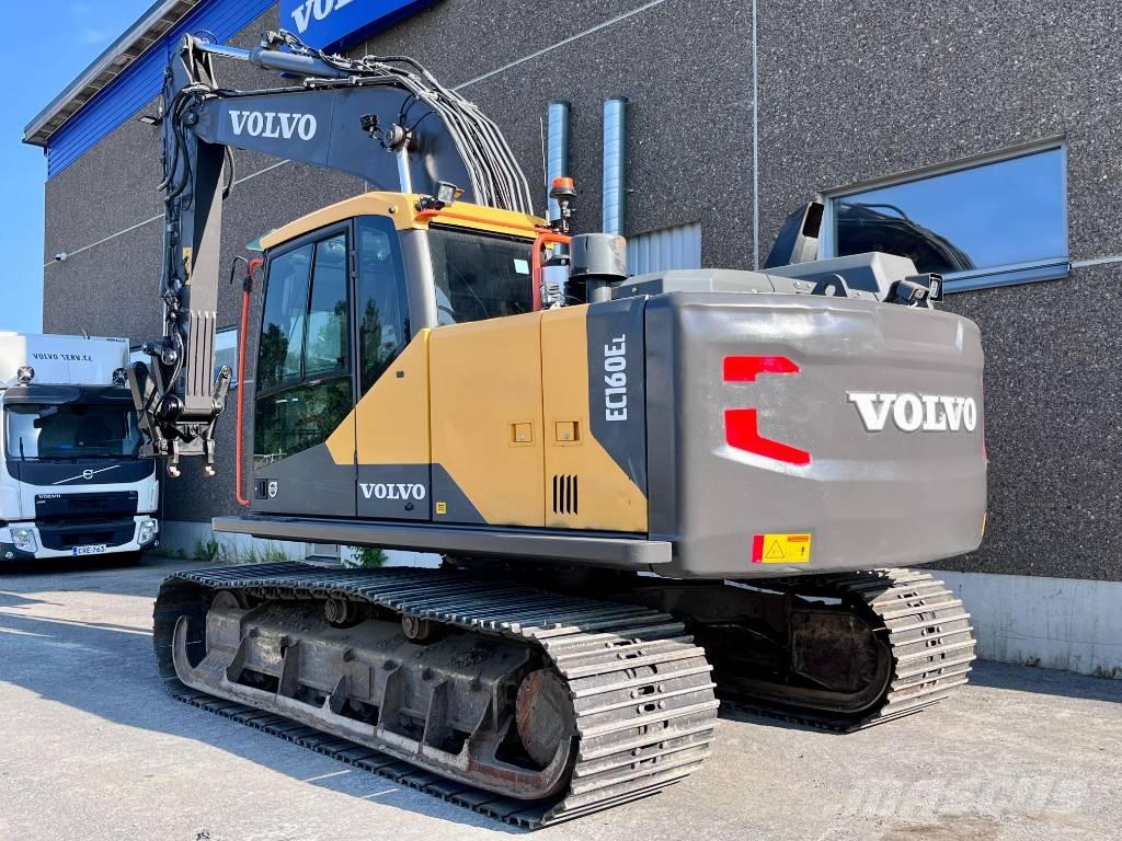 Volvo EC 160 EL حفارات زحافة