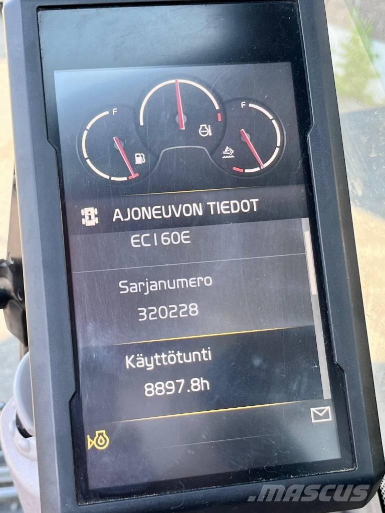 Volvo EC 160 EL حفارات زحافة