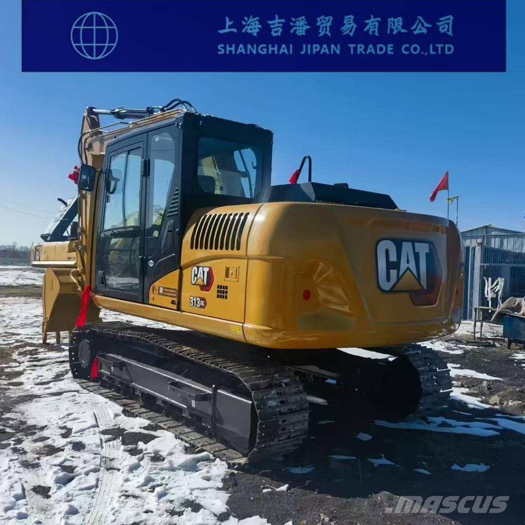 CAT 313 حفارات زحافة