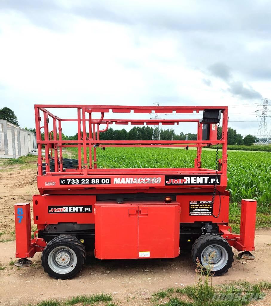 Manitou 120SC-2 رافعات مقصية الشكل