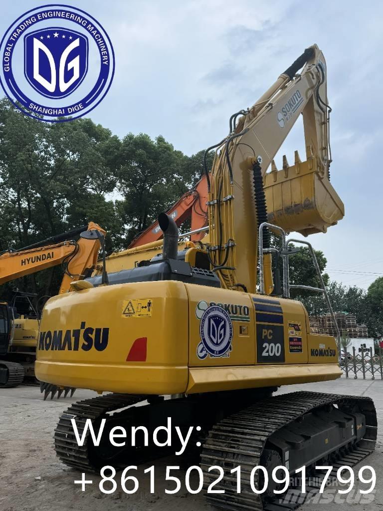 Komatsu PC 200-8 حفارات زحافة