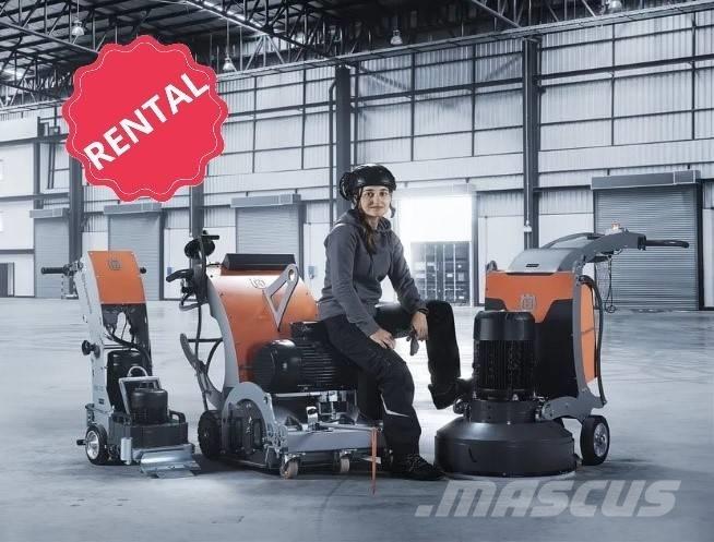 Husqvarna Blastrac ماكينات تشطيب خرسانة