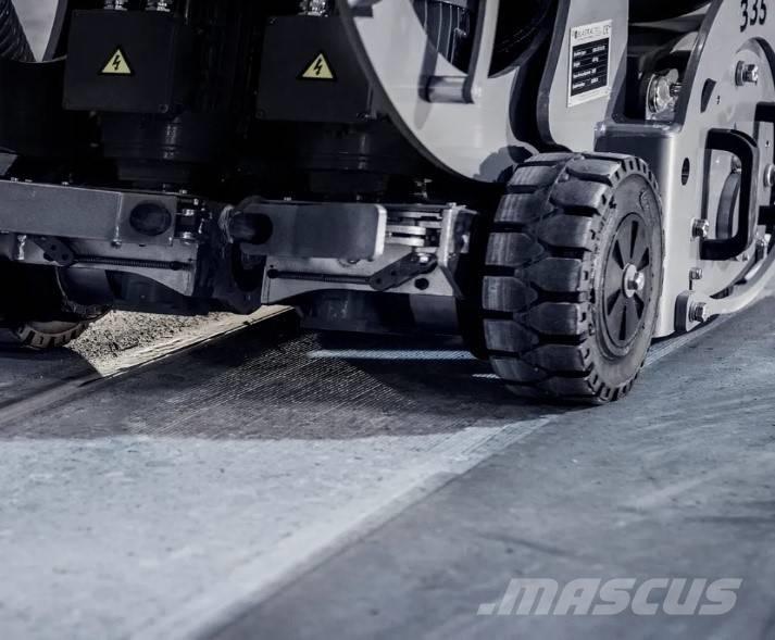 Husqvarna Blastrac ماكينات تشطيب خرسانة