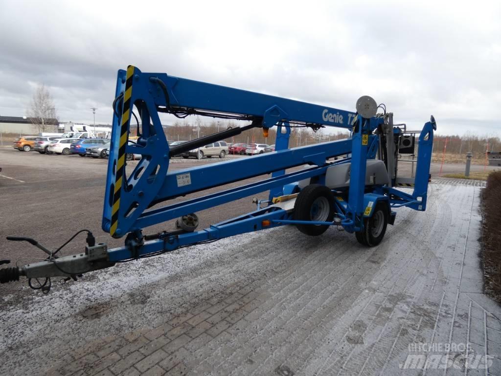 Genie TZ50DC Skylift المنصات الهوائية المثبتة على مقطورة