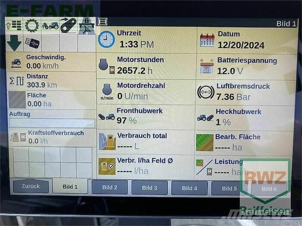 Steyr 6145 profi الجرارات