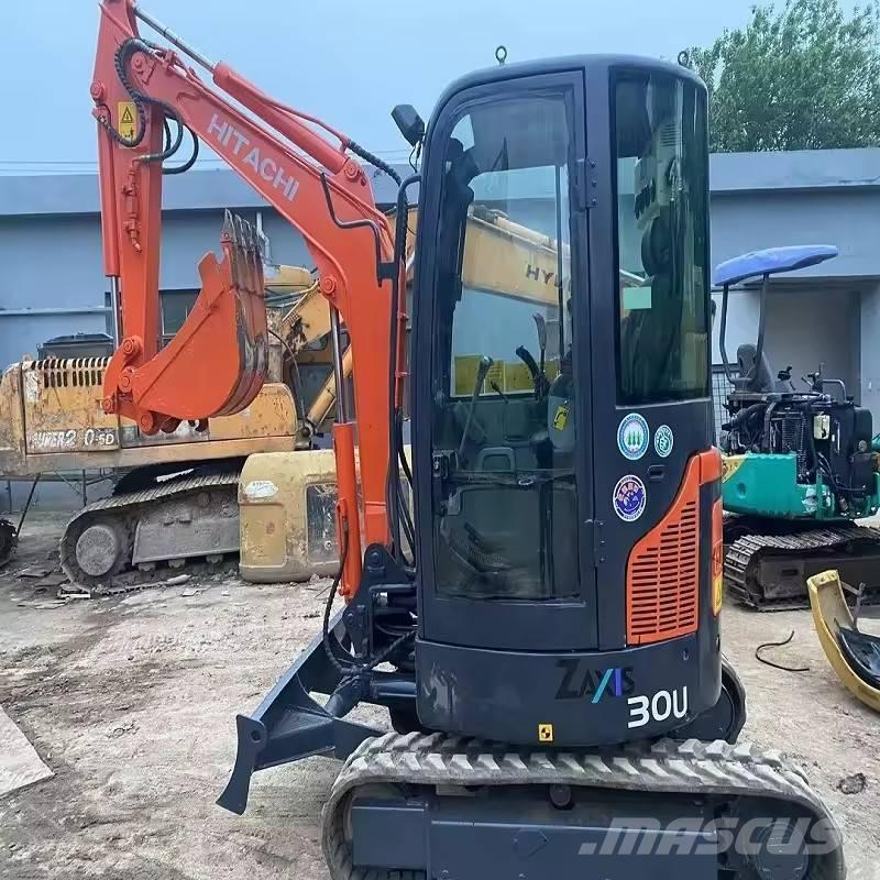 Hitachi ZX 30 U حفارات صغيرة أقل من 7 طن (حفارات صغيرة)