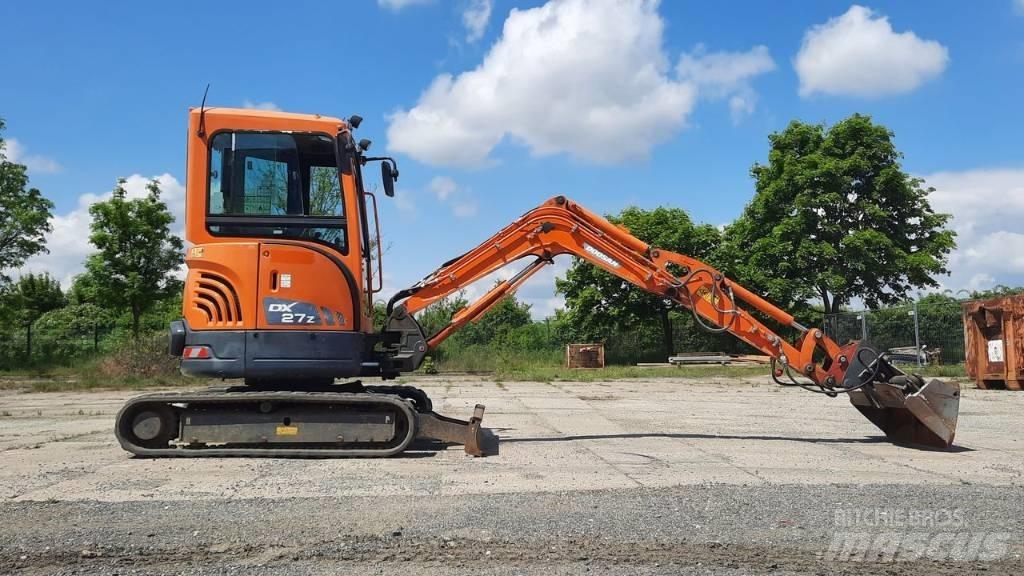 Doosan DX 27 Z حفارات صغيرة أقل من 7 طن (حفارات صغيرة)