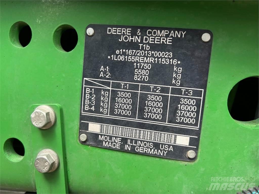 John Deere 6155R الجرارات