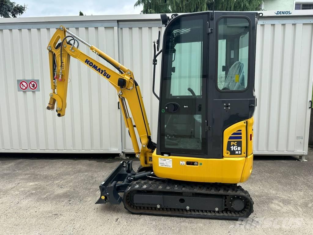 Komatsu PC 16 R-3HS حفارات صغيرة أقل من 7 طن (حفارات صغيرة)