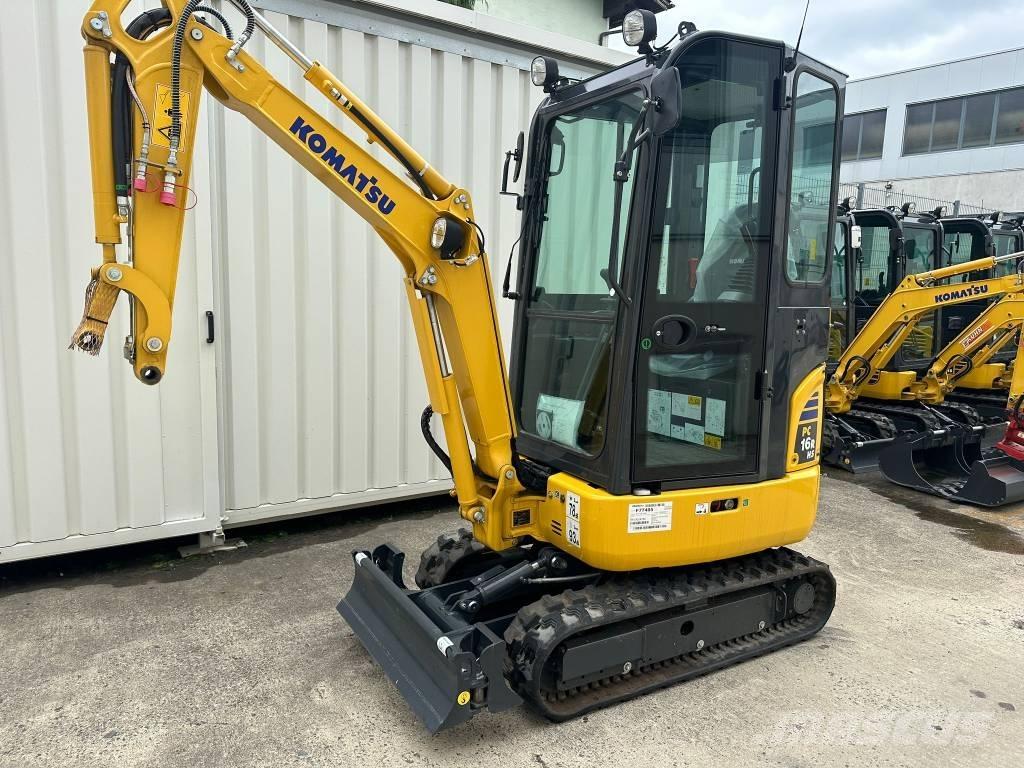 Komatsu PC 16 R-3HS حفارات صغيرة أقل من 7 طن (حفارات صغيرة)