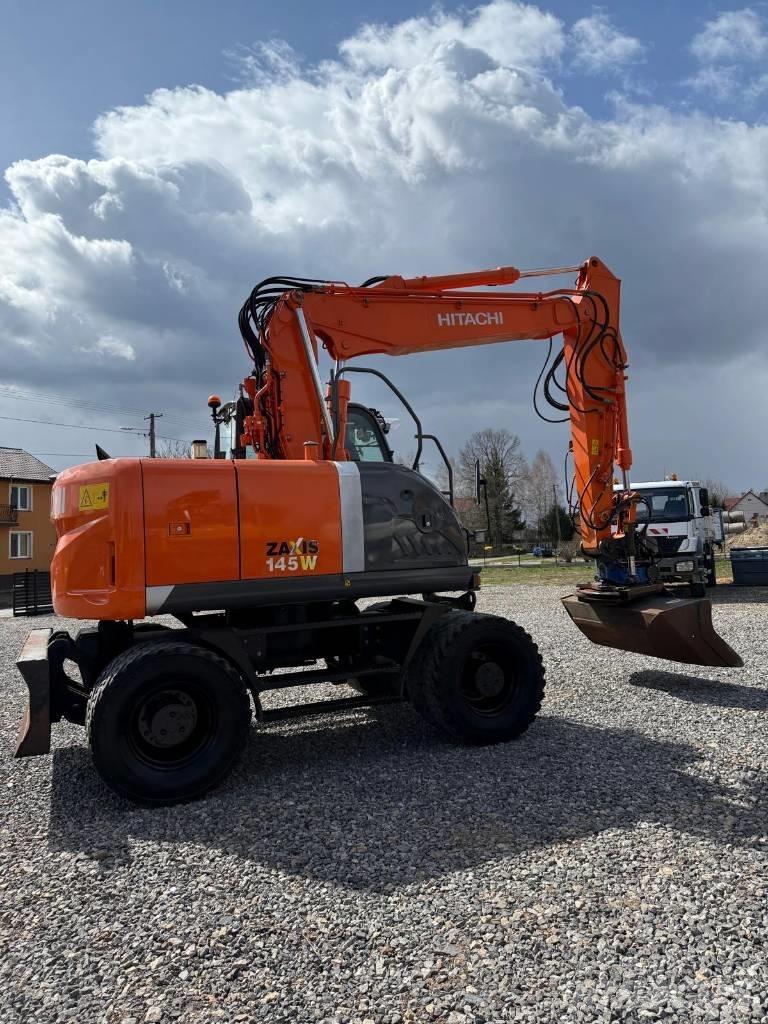 Hitachi ZX 145 W-3 حفارات بعجل