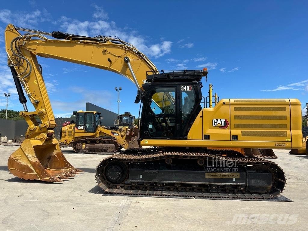 CAT 340 حفارات زحافة