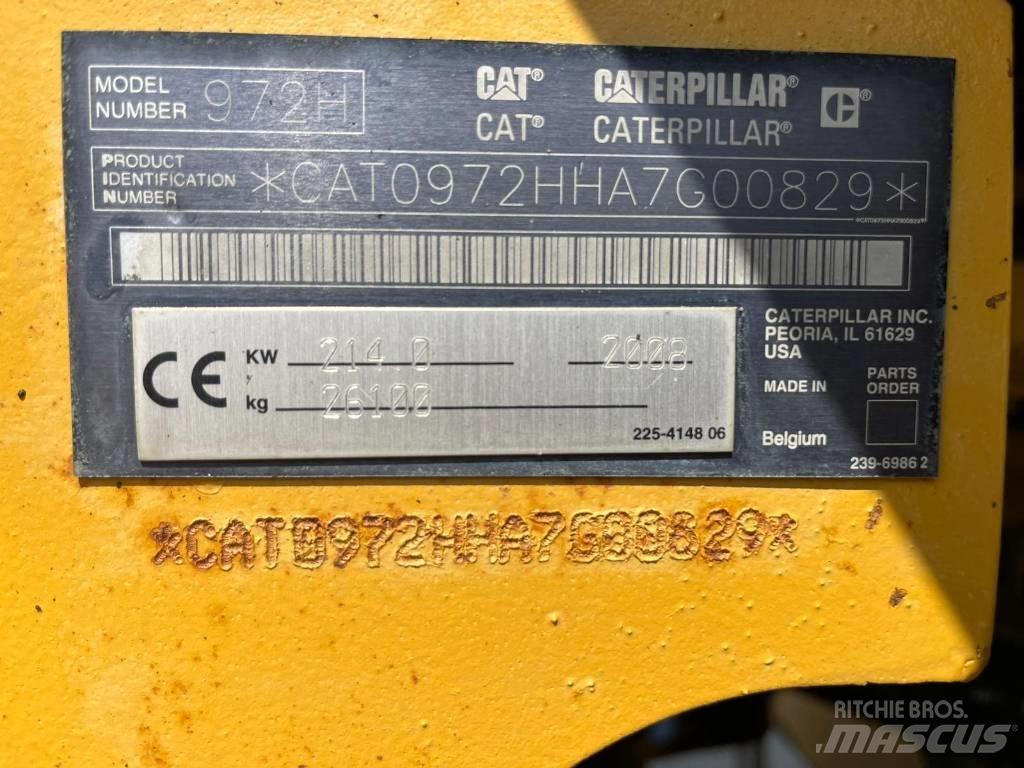 CAT 972 H لوادر بعجل