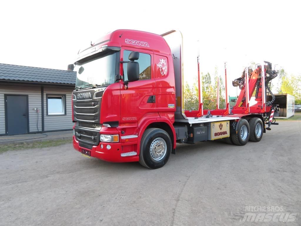 Scania R 500 شاحنات أشجار