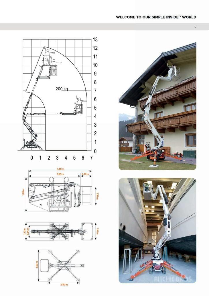 EasyLift R 130 رافعات سلة مفصلية