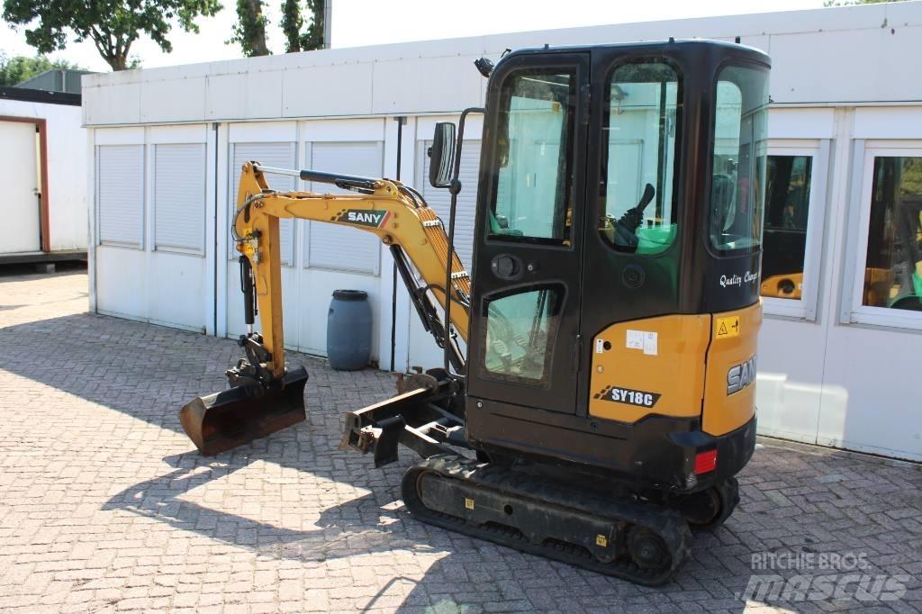 Sany SY 18 C حفارات صغيرة أقل من 7 طن (حفارات صغيرة)