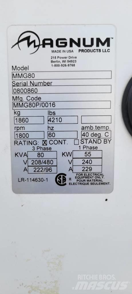 Magnum MMG 80 مولدات ديزل