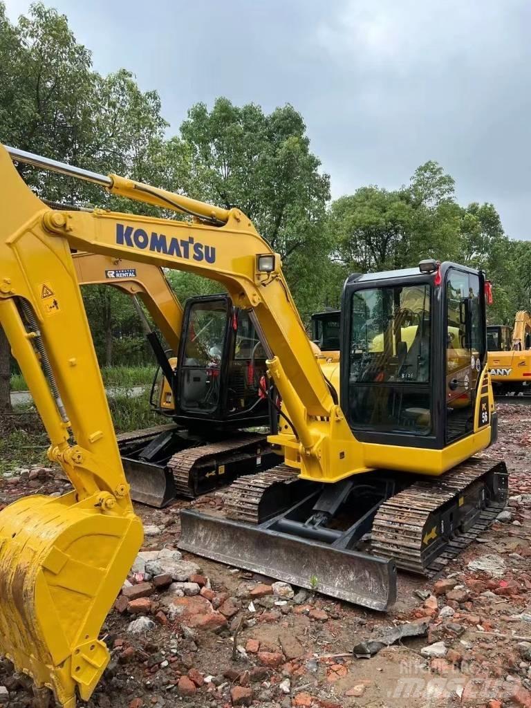 Komatsu PC 56-7 حفارات صغيرة أقل من 7 طن (حفارات صغيرة)