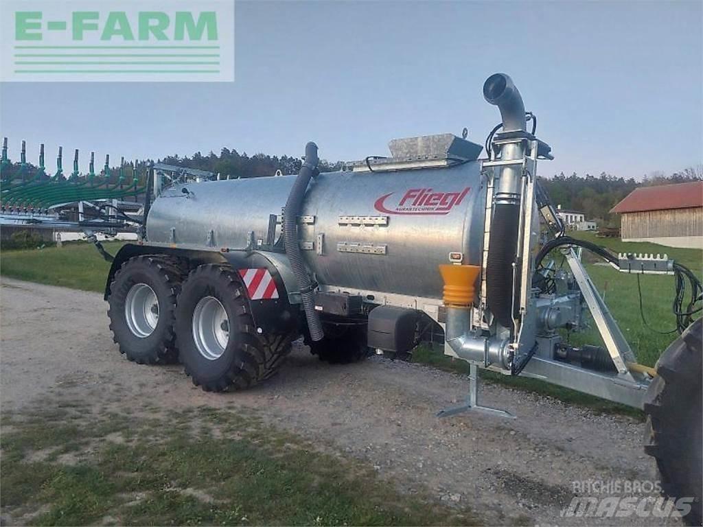 Fliegl pfw 14000 معدات توزيع السماد العضوي