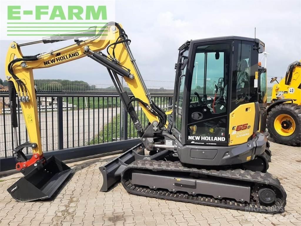 New Holland e65d حفارات بعجل