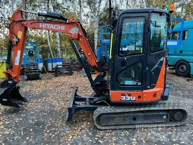 Hitachi ZX 33 U-6 حفارات صغيرة أقل من 7 طن (حفارات صغيرة)